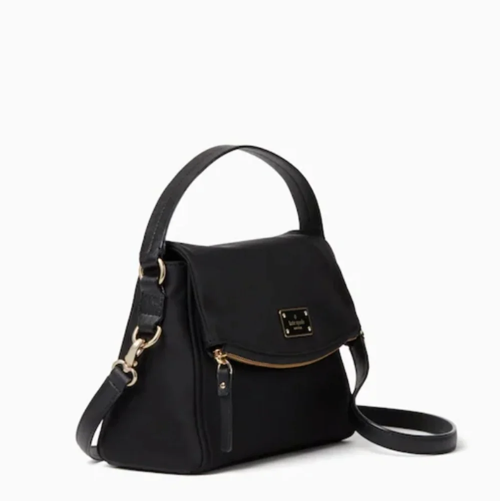 Kate Spade Wilson Road Miri Black Nylon Handbag_2